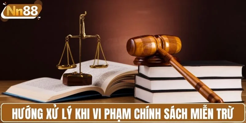 Hướng xử lý khi vi phạm chính sách miễn trừ